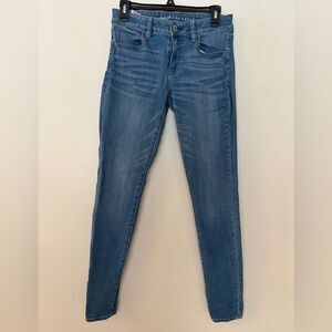 American Eagle Ne(X)t Level Stretch Blue Women's Jeans